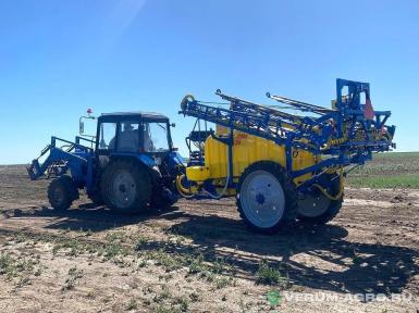 Опрыскиватели прицепные - РЕМКОМ ОП-3000-24 PREMIUM опрыскиватель прицепной,компьютер Bravo 180,миксер