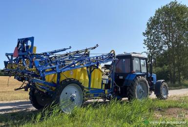 Опрыскиватели прицепные - РЕМКОМ ОП-3000-24 опрыскиватель прицепной, компьютер Барс-5, миксер