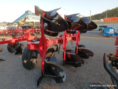 Плуги и глубокорыхлители - ALPLER  TOR 3 (2+1) 3-х корпусный оборотный плуг, сплошной отвал