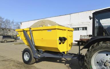 Прицепы для с/х техники - ЯРОСЛАВИЧ Полуприцеп герметичный самосвальный ПГС-7 