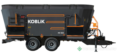 Кормораздатчики-смесители - KOBLiK Смеситель-раздатчик кормов MV 300, рамная конструкция с 4-мя выгрузными окнами
