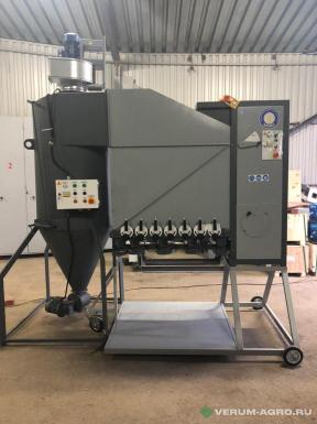 Зерноочистительное оборудование - АЛМАЗ МС-4/2 зерновой сепаратор