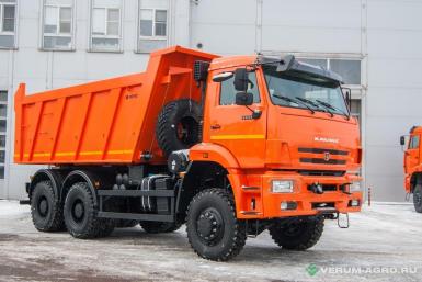 Грузовой автотранспорт - КАМАЗ 6522-5026011-53, Самосвал вездеход 6х6, г/п 20 т., объем 16 куб.м