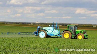 Опрыскиватели прицепные - BERTHOUD Опрыскиватель TRACKER 3200 S DPA AX 24/8 штангой 24 м, 8 секции 