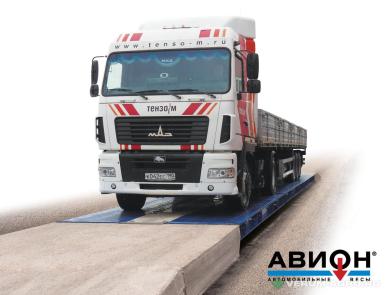 Автомобильные весы - ТЕНЗО-М «АВИОН» -40-11-2