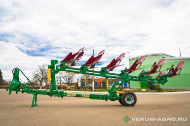 Плуги и глубокорыхлители - МРЗ ППОВ-8-45-01 Перьевой оборотный плуг вне борозды