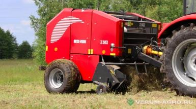 Пресс-подборщики - METAL-FACH Z-562  с увязкой в сетку