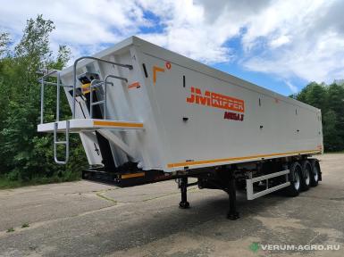 Полуприцепы - JM KIPPER Полуприцеп алюминиевый самосвальный 50 м3 | 3 оси 