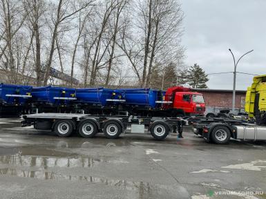 Полуприцепы - ТОНАР Полуприцеп-контейнеровоз -99891 универсальный 