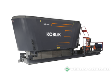 Кормораздатчики-смесители - KOBLiK Стационарный смеситель кормов MS 140 с выгрузным окном