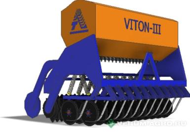 Сеялки - VITON -3 травяная, подсев пастбищ