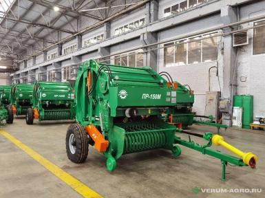 Пресс-подборщики - УНИСИБМАШ ПР-150М Рулонный Прицепное устройство (сница) сбоку,2 положения