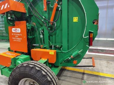 Пресс-подборщики - УНИСИБМАШ ПР-150М Рулонный Прицепное устройство (сница) сбоку,2 положения