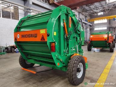 Пресс-подборщики - УНИСИБМАШ ПР-150М Рулонный Прицепное устройство (сница) сбоку,2 положения