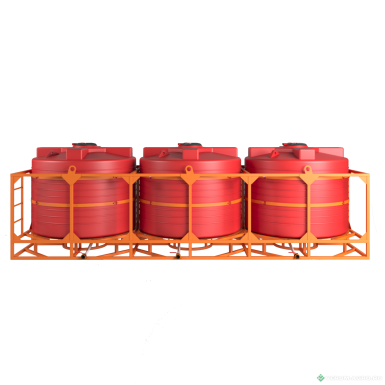 Транспортные кассеты - POLYTEAM Транспортная кассета с полным сливом 15000л PT-BA5000U-3-50