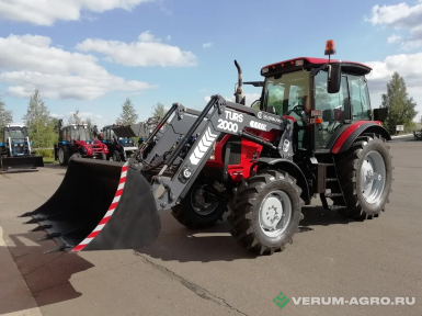 Навесные погрузчики - САЛЬСКСЕЛЬМАШ TURS-2200, джойстик плавающий, выворот ковша на 100 град., гидроаккумулятор, погрузчик к МТЗ-1221