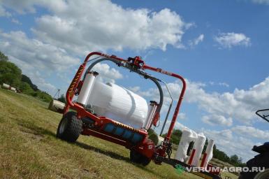 Обмотчики рулонов - METAL-FACH Z-598 прицепной, самозагружающийся, скоростной