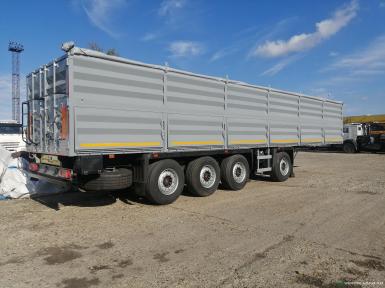 Полуприцепы - ТЗА 588536 зерновоз с вынесенной осью