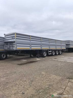 Полуприцепы - ТЗА 588536 зерновоз с вынесенной осью