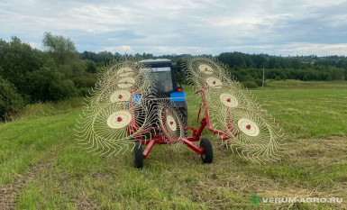 Валкователи - АЗАС ГВВ-6М  грабли-ворошилки с центральным колесом