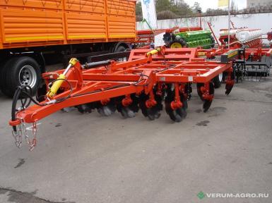 Бороны - БДТ-АГРО Борона дисковая БД 6х4 четырехрядная прицепная с прикатывающим планчатым катком 