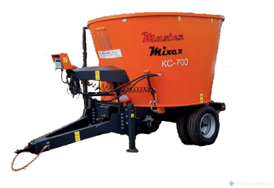 Кормораздатчики-смесители - MASTER MIXER КС-700-8 Грузоподъемность, 3,2т. ,
Объем бункера 8 м³