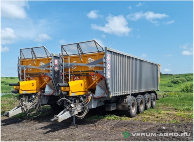 Полуприцепы - ЧКЗ-АГРО Четырехосные полуприцепы ПТВ-491