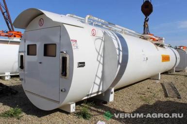 Резервуары - BENZA Станция топливозаправочная мобильная  МТЗС,«Бизнес-моноблок,Р-20,двустенная,двухкамерная