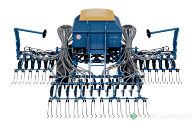 Сеялки - БЫСТРИЦА Сеялка С-7,2 ПМ4 Копирующий однодисковый сошник, бункер 2,3 м куб, борона