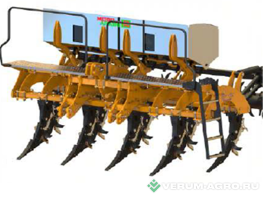 Плуги и глубокорыхлители - MORO ARATRI Глубокорыхлитель SPIDER 9G 400 Ferti Box 300