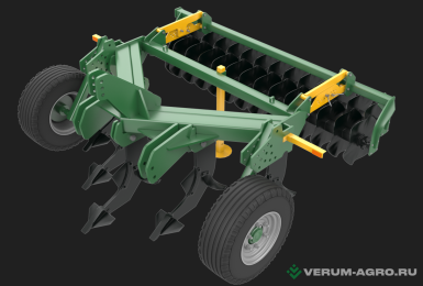 Плуги и глубокорыхлители - ЗАВОД ИМЕНИ МЕДВЕДЕВА  Глубокорыхлитель навесной ГРП-2.3 ЗиММаш 