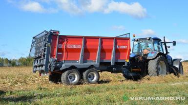 Разбрасыватели удобрений - METAL-FACH N-267  разбрасыватель органических удобрений (8 т)