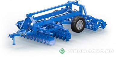 Бороны - ЯРОСЛАВИЧ ДА-2,5х2ПБ «Бизон» Агрегат дисковый полуприцепной 