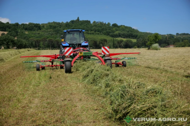 Валкователи - ENOROSSI Грабли-валкообразователи Enoduo 610