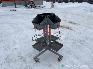 Прочее - КЛИНМАШ Мобильная установка для ручного затаривания в мешки МУРЗ-4 