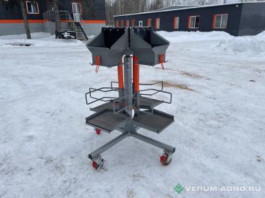 Прочее - КЛИНМАШ Мобильная установка для ручного затаривания в мешки МУРЗ-4 