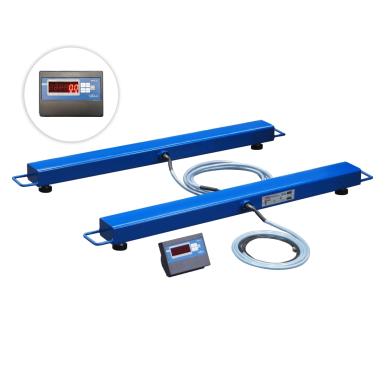 Платформенные весы - ЭЛЬТОН Весы стержневые ЭЛЬТОН(Ст)-6000 кг (1250 х 120 мм) констр.ст., H8C, А-12Е/Титан12, ГС