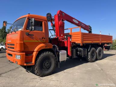 Грузовой автотранспорт - КАМАЗ 43118 с КМУ, 2023 