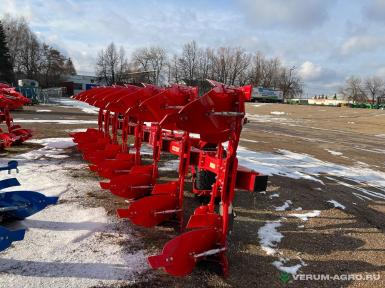 Плуги и глубокорыхлители - UNLU Плуг полунавесной оборотный 8-ми корпусной (7+1). CKDM 16281610