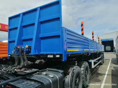 Полуприцепы - ТЗА 588521-0000024-10, бортовой 2-х осн., шины 425/85 R21, коники раздвиж