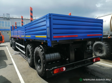 Полуприцепы - ТЗА 588521-0000024-10, бортовой 2-х осн., шины 425/85 R21, коники раздвиж