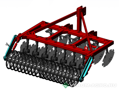 Бороны - ЗАВОД АВТОТЕХНОЛОГИЙ БД 2,4*2Н