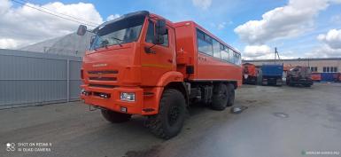 Специальные автомобили - КАМАЗ 5350, вездеход 6х6, вахтовый автобус 28+2, шины 425/85/R21