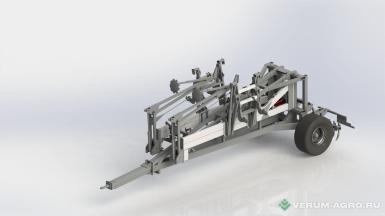 Прочее - АГРОМАШАЛТАЙ Носитель сеялок НС-2 в комплекте с сеялками Planter 8DF,туковая с-ма,СКВ,сеялка пропашная- 2шт