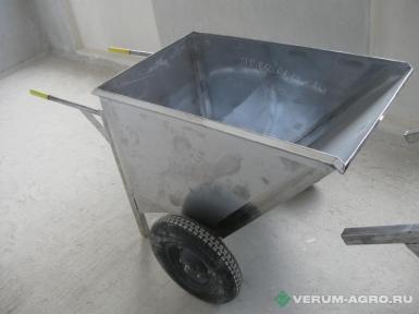 Оборудование для мясопереработки - ПОЛИПРОМ ТЕЛЕЖКА КОВШОВАЯ (РИКША 250Л) (AISI 304) 