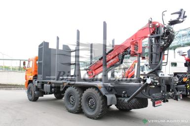 Грузовой автотранспорт - КАМАЗ Сортиментовоз  43118-3027-48 с ГМУ ВМ10-74 
