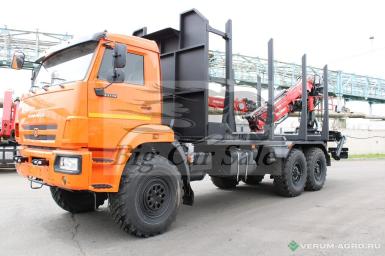 Грузовой автотранспорт - КАМАЗ Сортиментовоз  43118-3027-48 с ГМУ ВМ10-74 