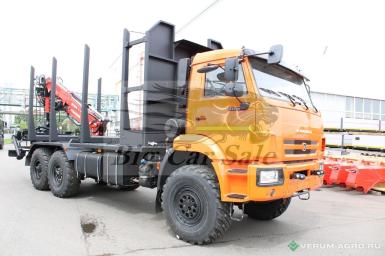 Грузовой автотранспорт - КАМАЗ Сортиментовоз  43118-3027-48 с ГМУ ВМ10-74 