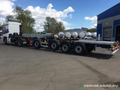 Полуприцепы - ORTHAUS CGS C40 Контейнеровоз 20-45ft и HighCube, универсальный