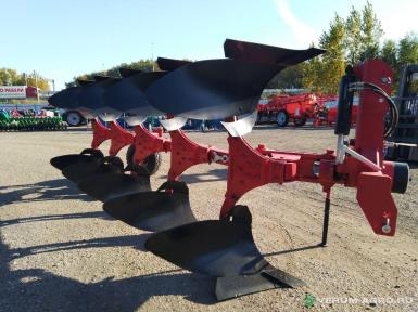 Плуги и глубокорыхлители - ALPLER  TOR 5 (4+1) 5-и корпусный оборотный плуг, сплошной отвал